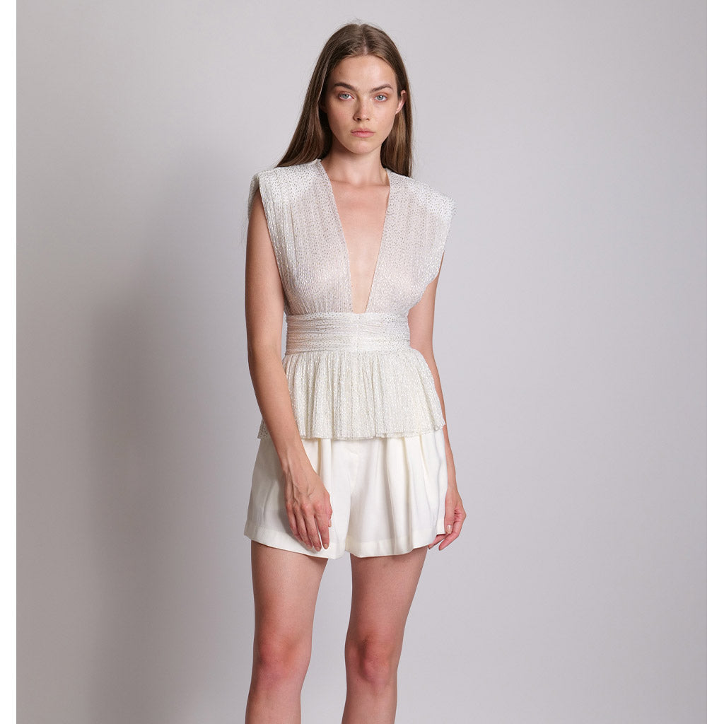 Sabina - Bello Top - Ivory - Collector Store