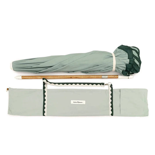 AMALFI UMBRELLA - RIVIE GREEN 200cm x 213cm - Collector Store Sydney