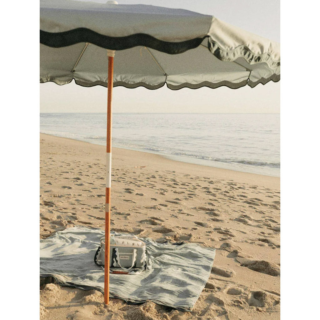 AMALFI UMBRELLA - RIVIE GREEN 200cm x 213cm - Collector Store Sydney