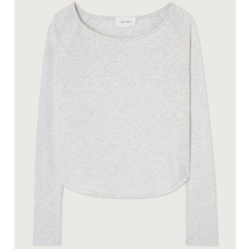 American Vintage Sonoma L/S Round Neck - Arctic Melange - Collector Store