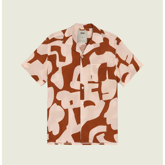 OAS Russet Puzzlotec Viscose Shirt - Collector Store Sydney