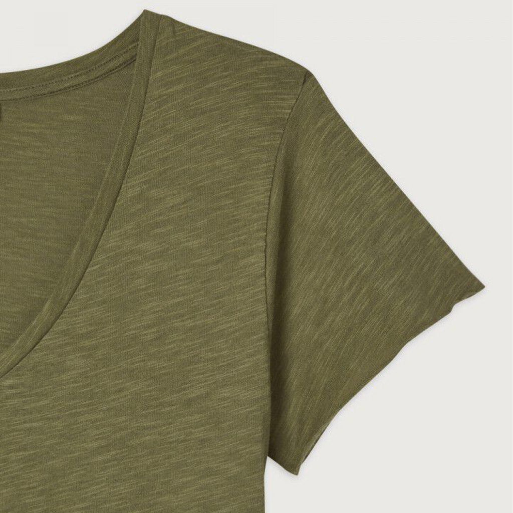 American Vintage Jacksonville V Neck Tee - Vintage Bush - Collector Store Sydney