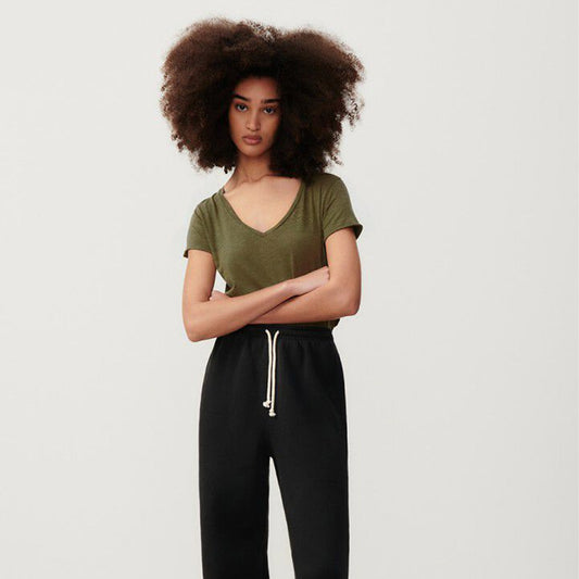 American Vintage Jacksonville V Neck Tee - Vintage Bush - Collector Store Sydney