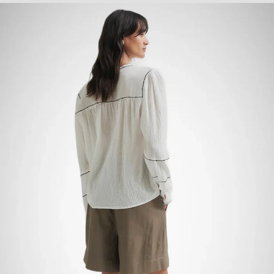 Second Female - Belvista Blouse - White Asylum - Collector Store Sydney