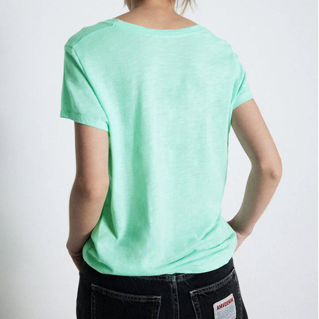 American Vintage Round Neck Tee - Jacksonville - Vintage Cucumber - Collector Store