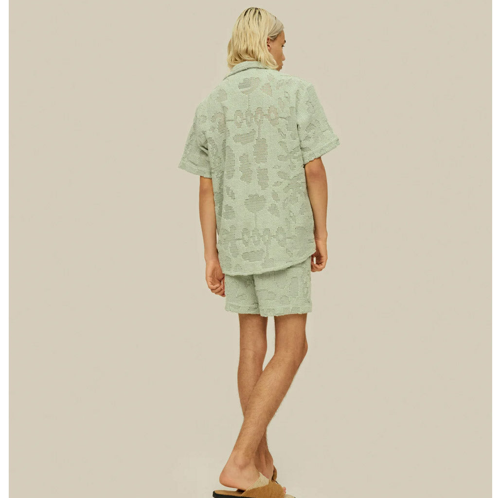 OAS Galbanum Crochet Shorts - Collector Store