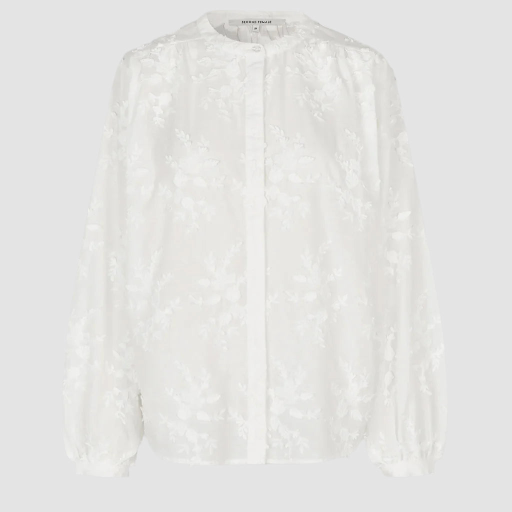 Second Female Cotton Cavan Shirt - White - Collector Store