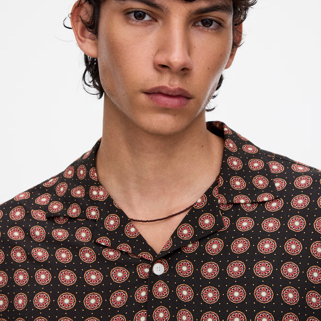 OAS Coffe Lumo Viscose LS Shirt - Collector Store Sydney