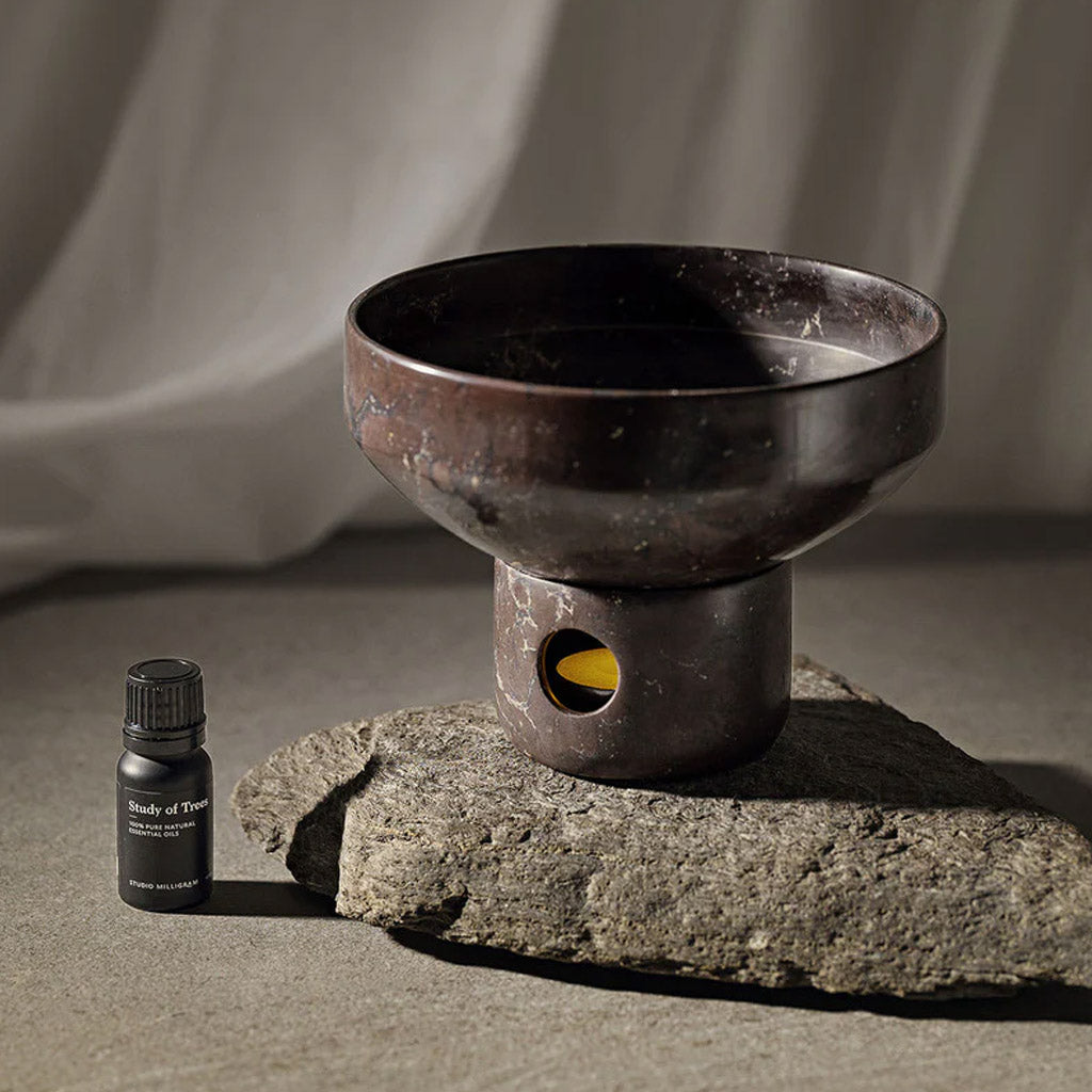 Sensory - Stone Oil Burner - Dark - Collector Store