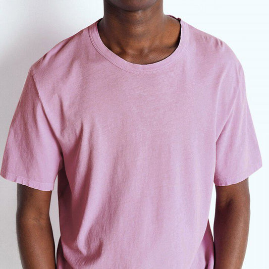 American Vintage Mens Round Neck Tee - Devon -Vintage Marshmellow - Collector Store Sydney