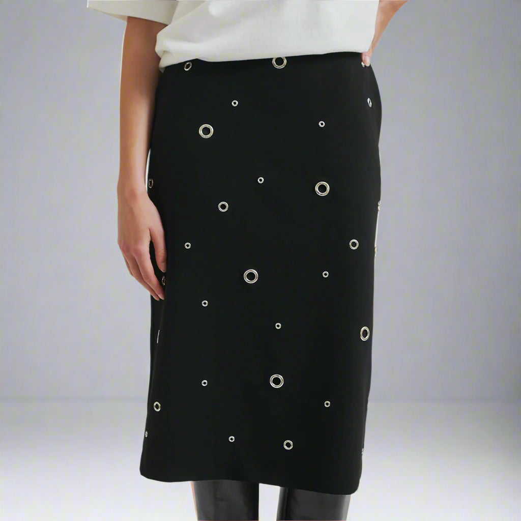 Second Female Eyla Pencil Skirt Black - Collector Store