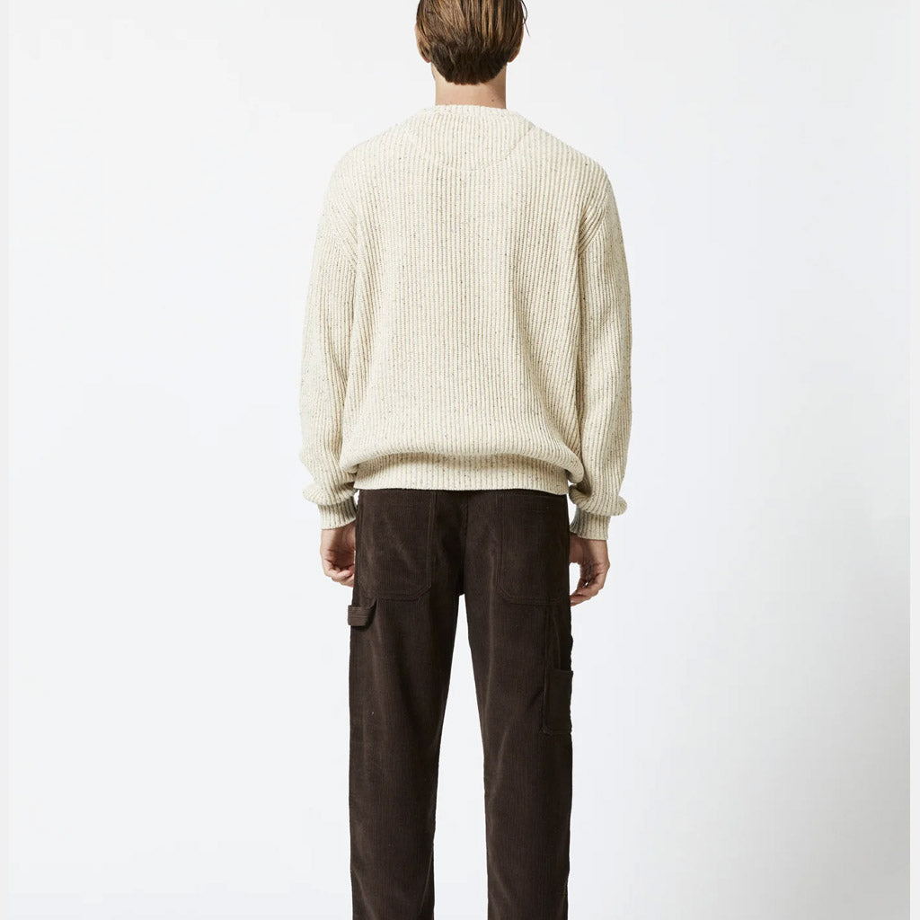 MR SIMPLE : FISHER KNIT - Oatmeal - Collector Store