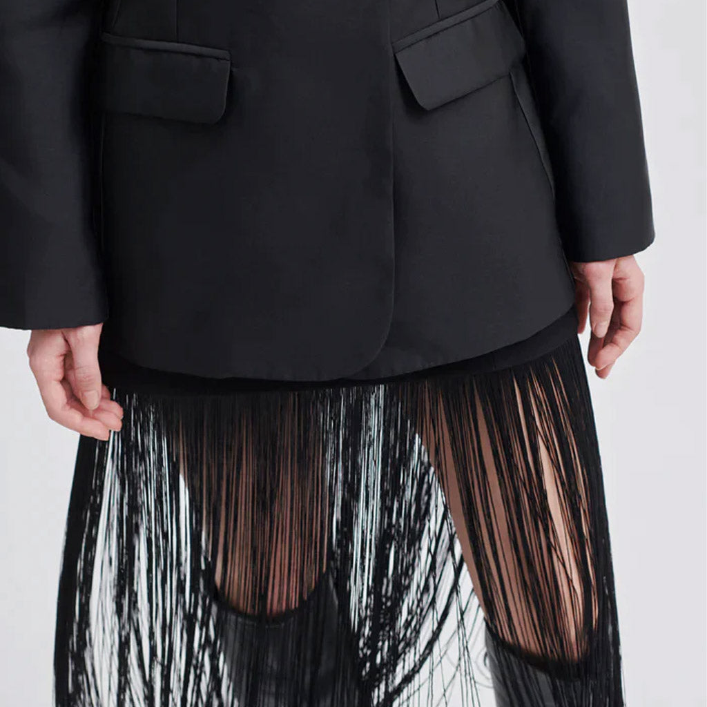 Second Female Fringe Skirt - Black - Collector Store