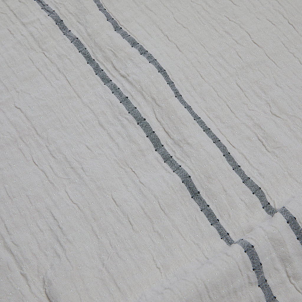 Pony Rider | Coming Home Pique Quilted Blanket | Stone | King 233cm x 223cm - Collector Store