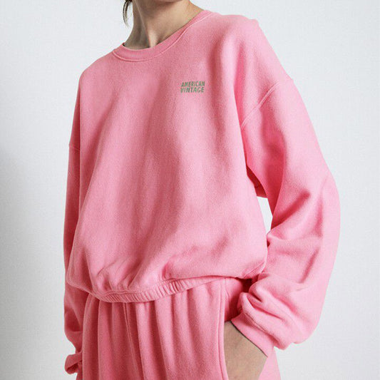 American Vintage Sweater - Izubird - Vintage Pink - Collector Store Sydney