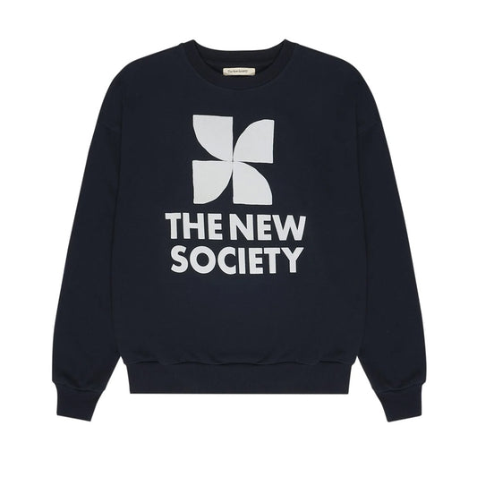 New Society - Mykonos Sweatshirt Caviar - Collector Store Sydney