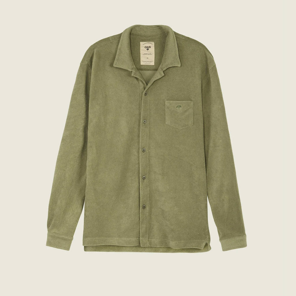 OAS Khaki Terry Camisa Shirt - Collector Store
