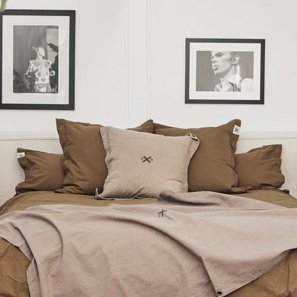 Pony Rider | Organic Standard Pillow Case Set of 2 | Kelp - Collector Store
