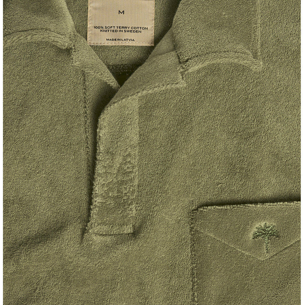 OAS TERRY POLO Khaki - Collector Store