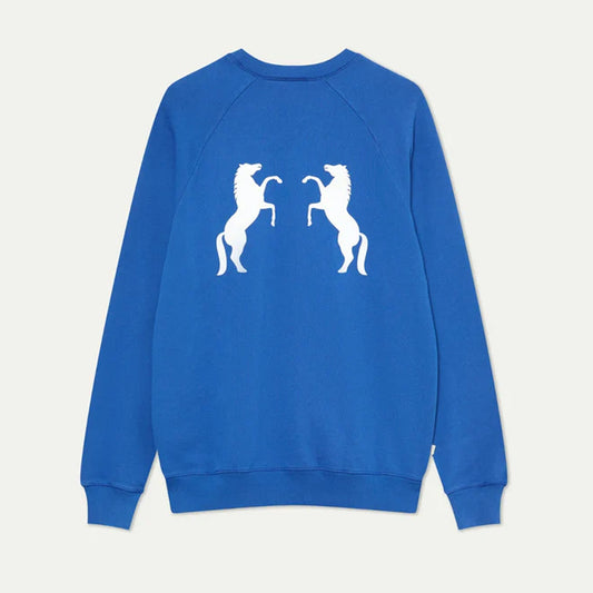 La Paz Sweatshirt - Wild Horses In Yves Blue - Collector Store Sydney