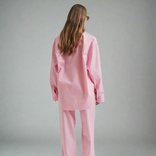 Second Female Cotton Shirt | Lucine - Pink Cosmos - Collector Store Sydney