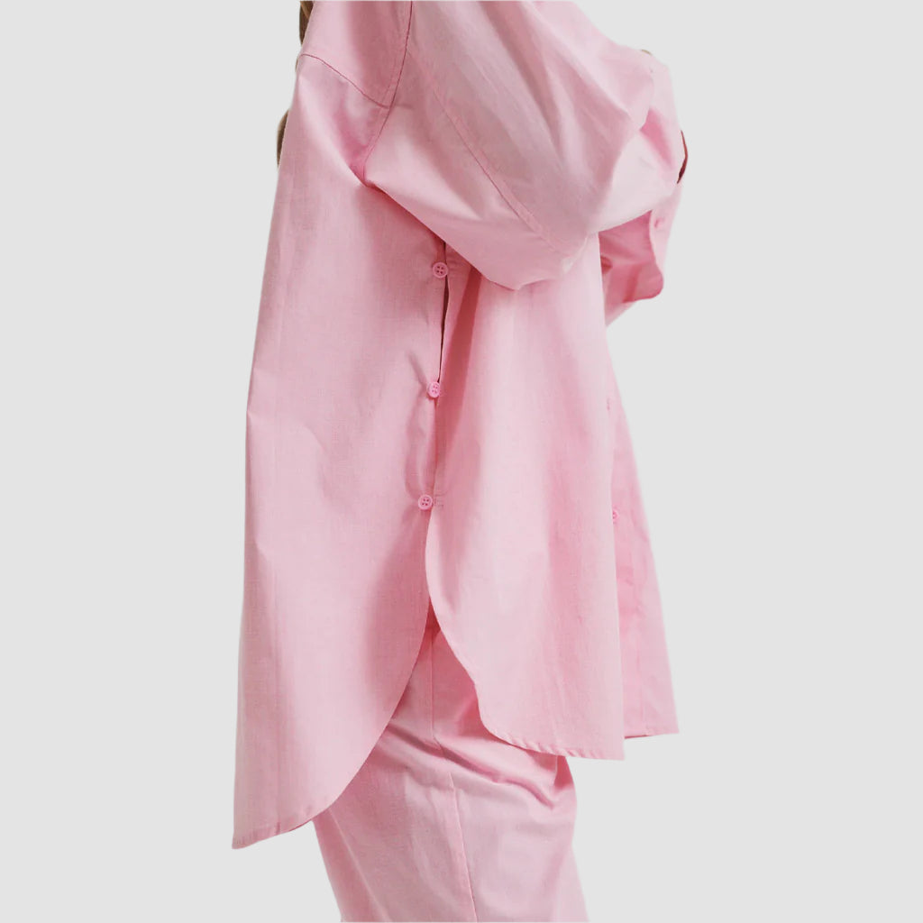 Second Female Cotton Shirt | Lucine - Pink Cosmos - Collector Store