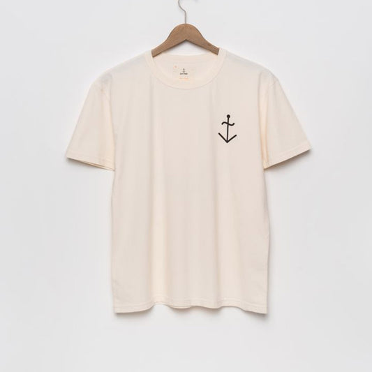 La Paz Tee shirt - GUERREIRO LA PAZ MALIBU ECRU - Collector Store Sydney
