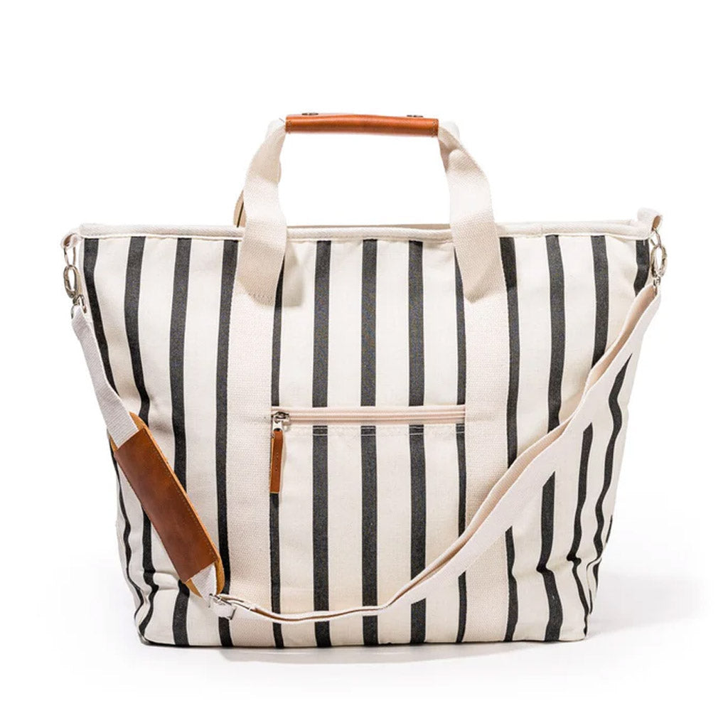 THE COOLER TOTE BAG - MONACO BLACK STRIPE - Collector Store