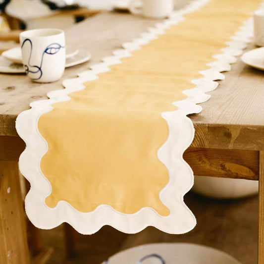TABLE RUNNER - RIVIERA MIMOSA - Collector Store Sydney