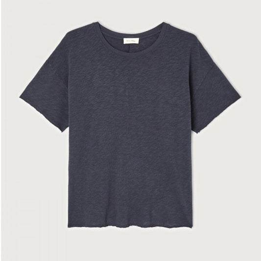 American Vintage S/S Round Loose Tee - Sonoma -Vintage Navy Blue - Collector Store Sydney