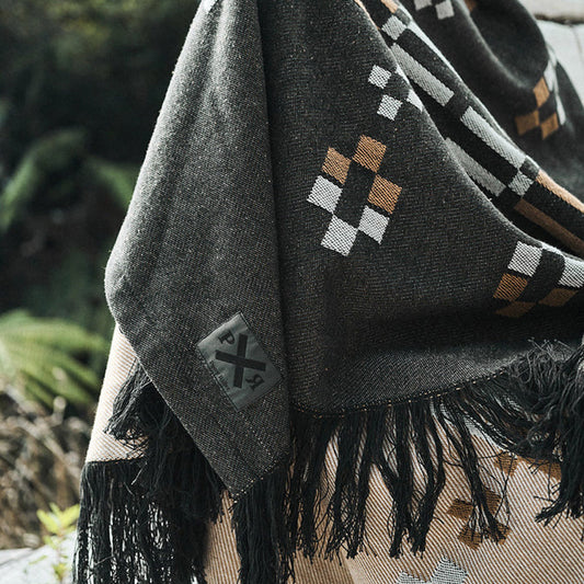 Alpine Retreat Throw | Black 150cm x 170cm - Collector Store Sydney