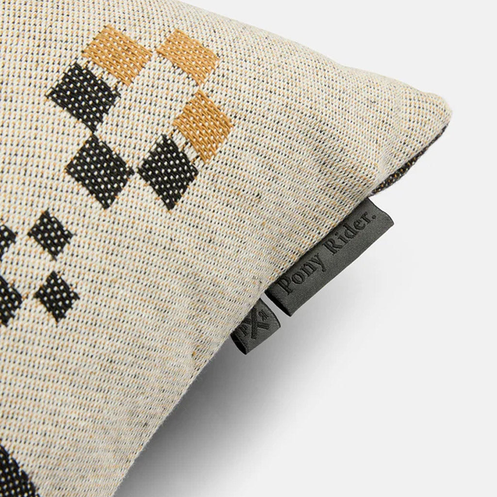 Alpine Retreat Rectangle Cushion | Black/Natural 55cm x 55cm - Collector Store Sydney