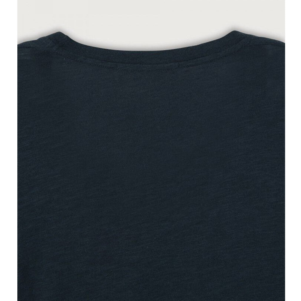 American Vintage Jacksonville L/S Round Scoop Neck - Navy - Collector Store