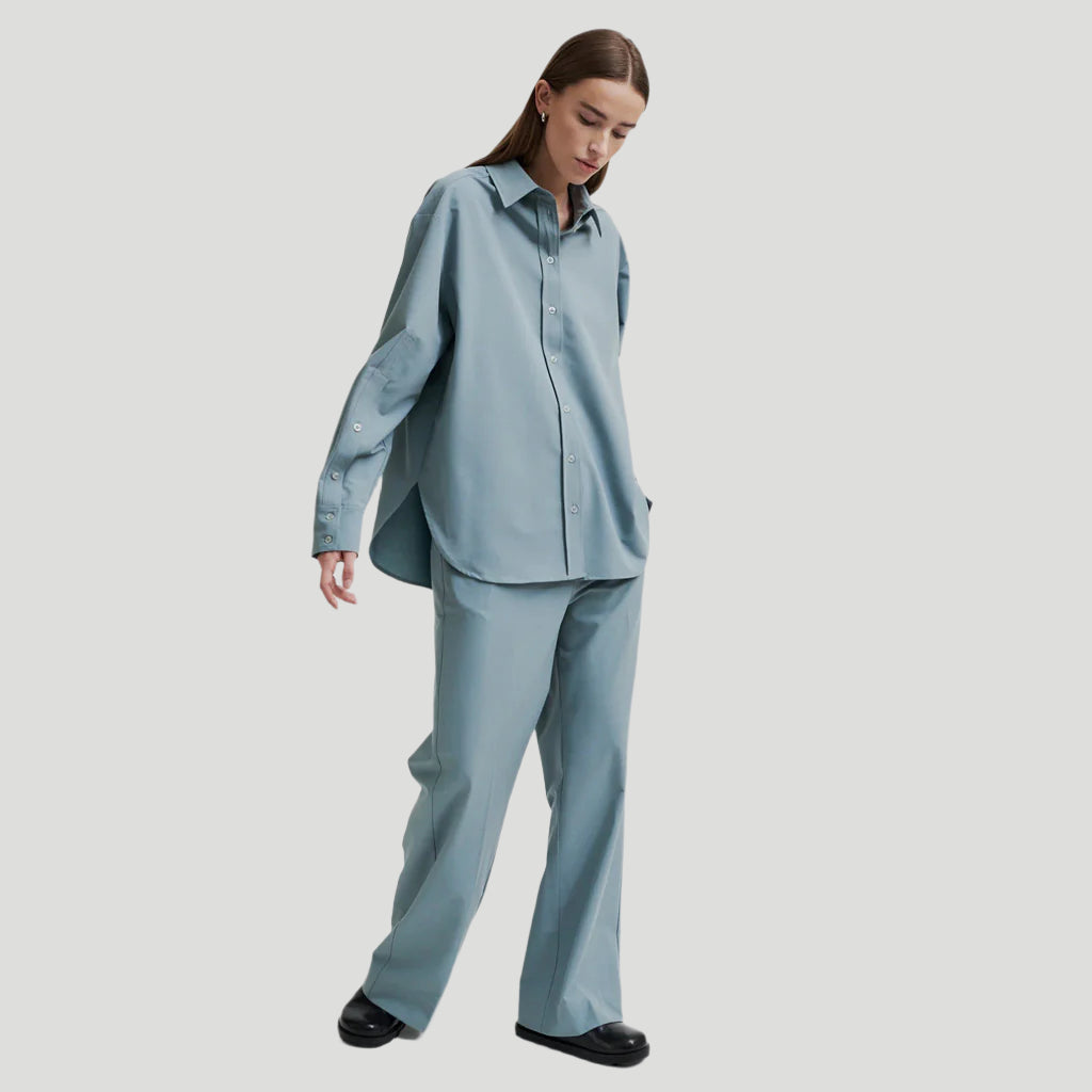 Second Female Ohioa Trousers - Slate Green - Collector Store