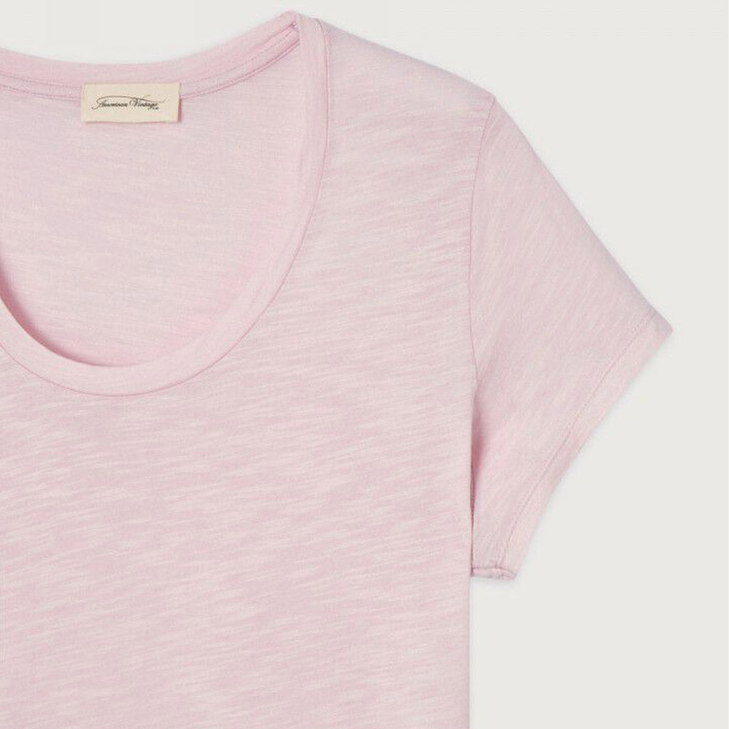 American Vintage Round Neck Tee - Jacksonville -Vintage Marshmellow - Collector Store