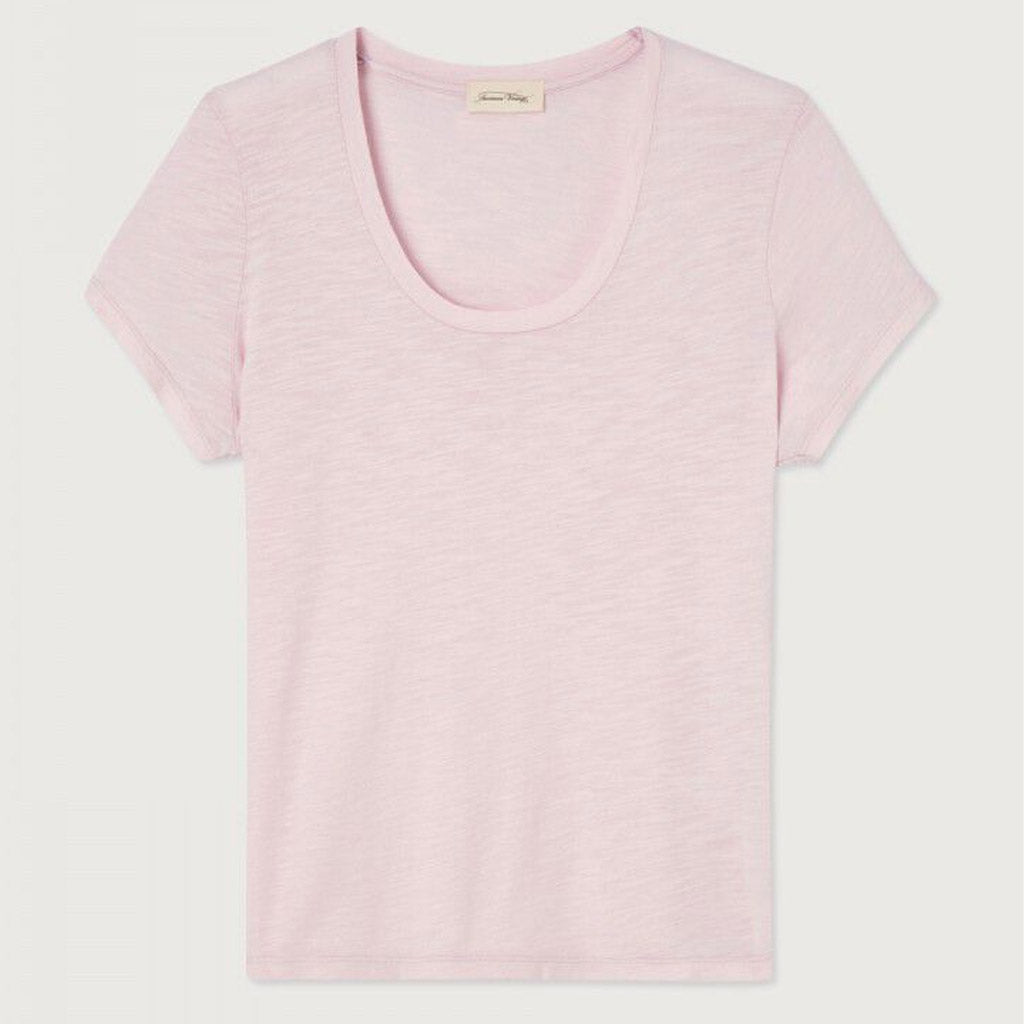American Vintage Round Neck Tee - Jacksonville -Vintage Marshmellow - Collector Store