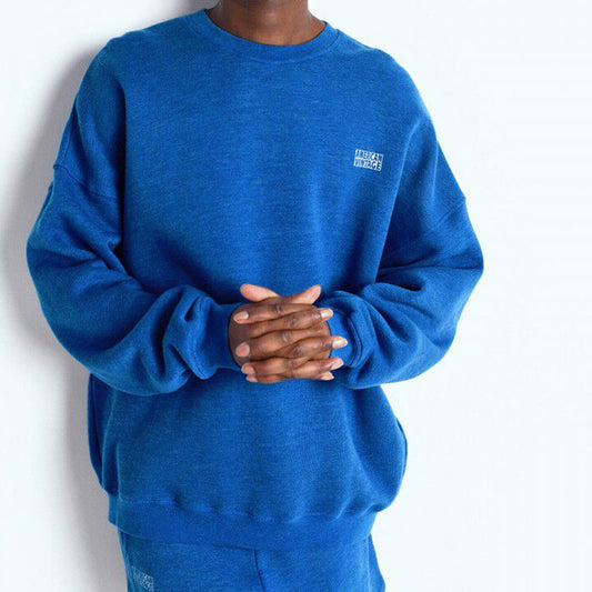 American Vintage Mens Sweatshirt - Doven - Prussian Blue - Collector Store Sydney