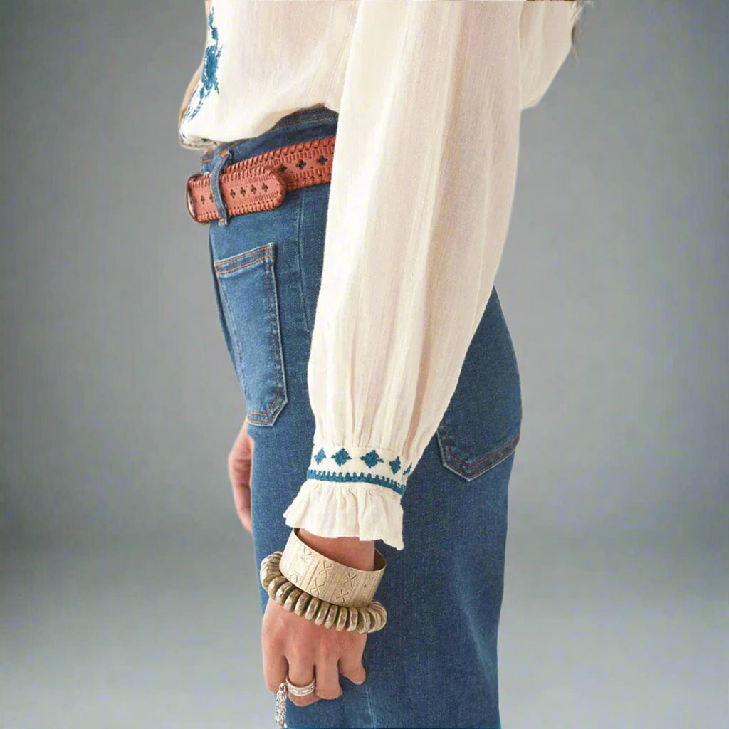 PHILIPPA BLOUSE - Panna Cota - Collector Store