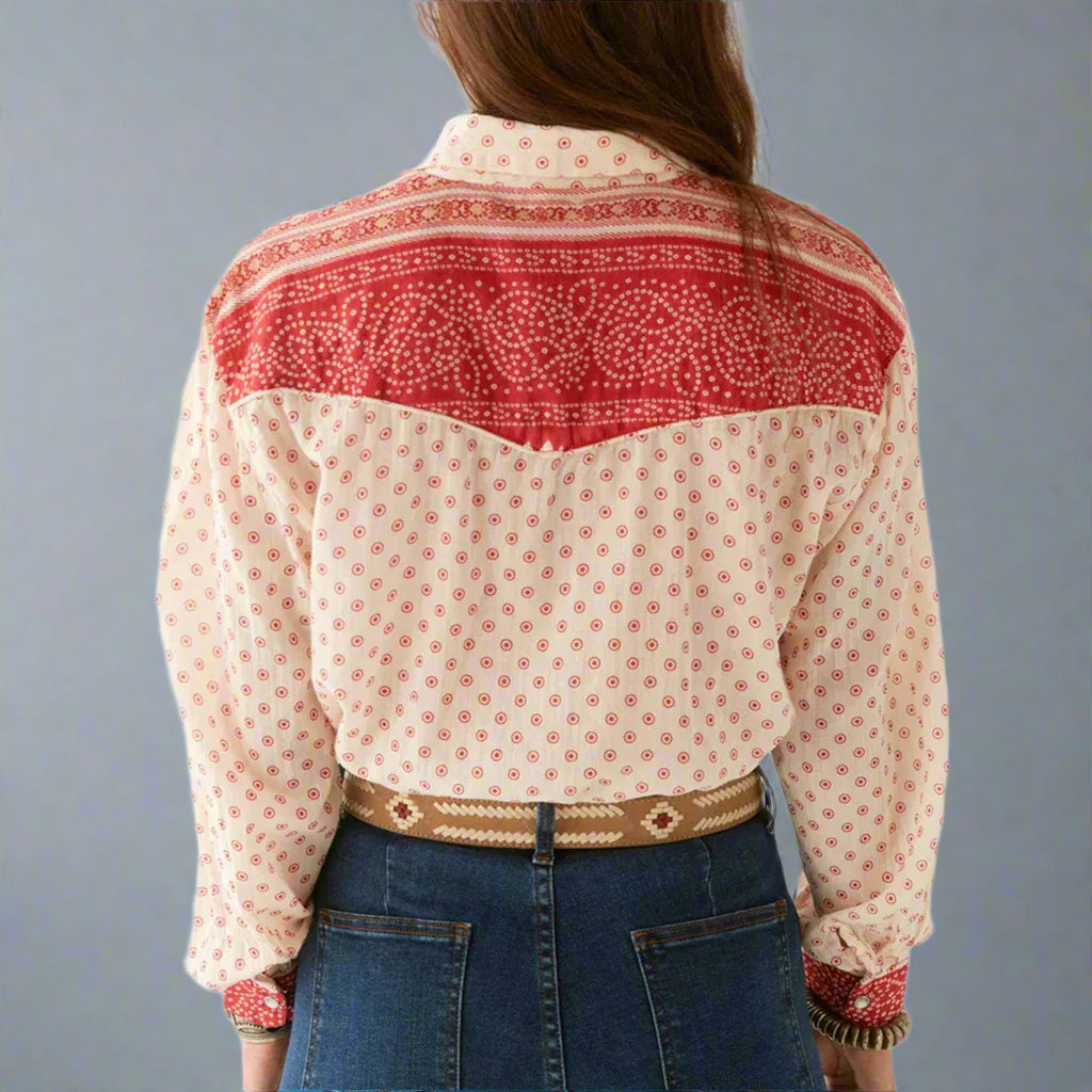 JOSELITO BLOUSE - Passion Red - Collector Store