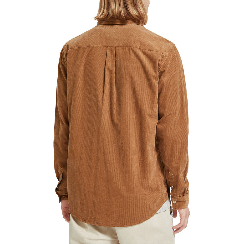 Scotch & Soda Corduroy Shirt : Camel - Collector Store