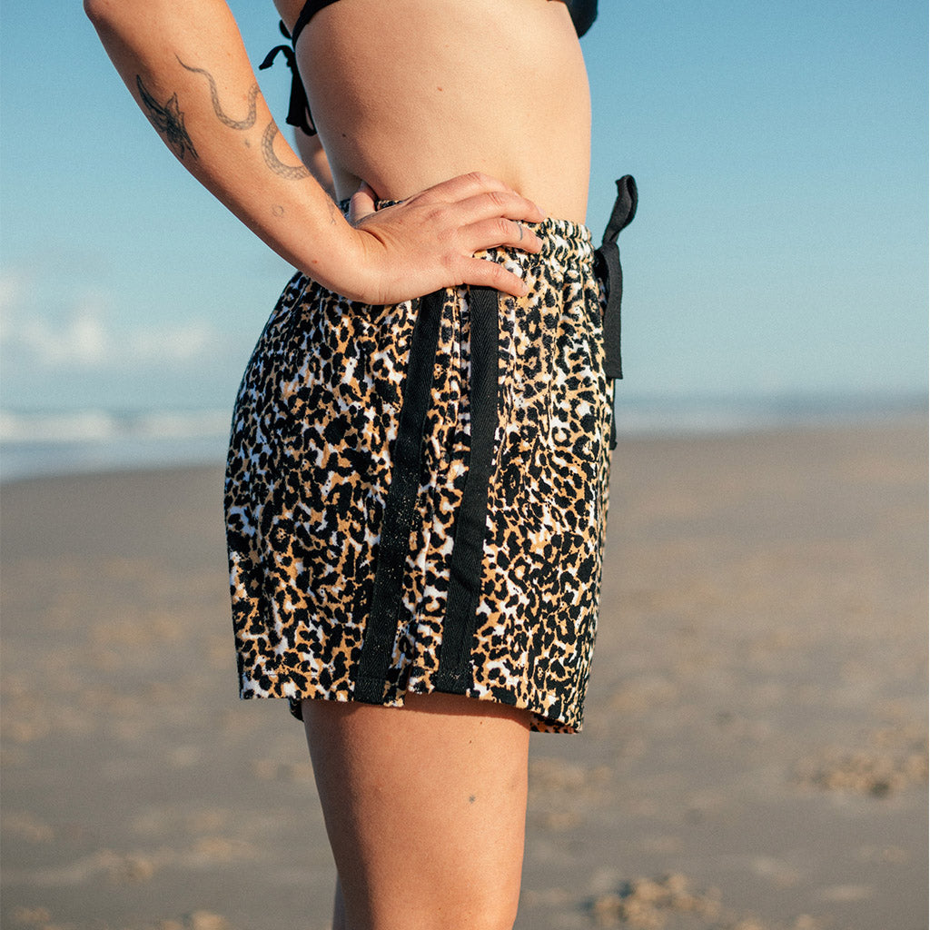 ATMOSEA - Leopard Terry Shorts - Collector Store Sydney