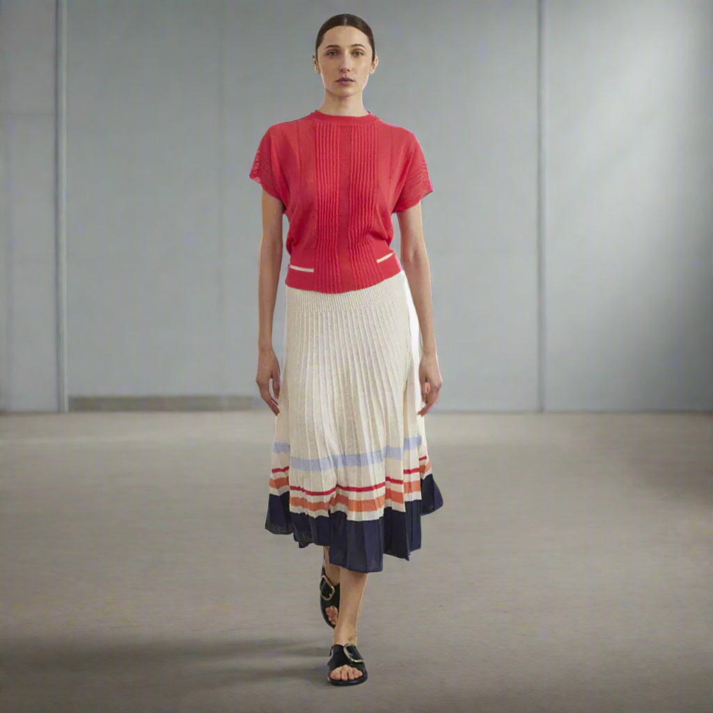 Sita Murt - Knitted Midi Skirt - Collector Store