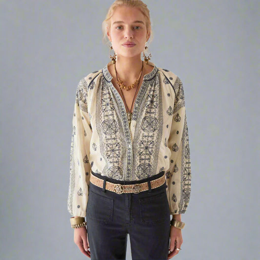 Maison Hotel : STEPHANIE BLOUSE - Off White - Collector Store Sydney