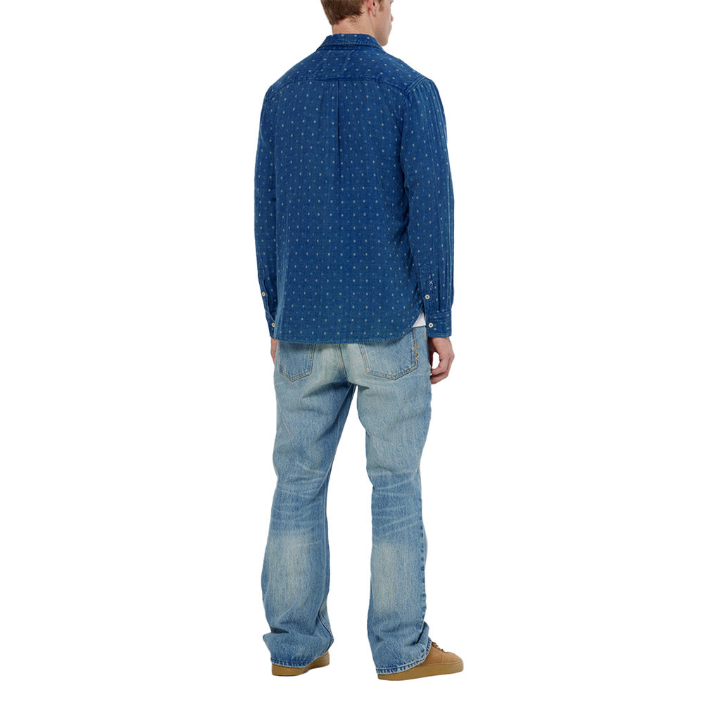 Denim Weave shirt Indigo - Scotch & Soda - Collector Store