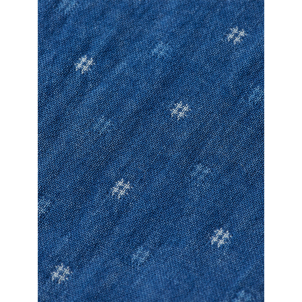 Denim Weave shirt Indigo - Scotch & Soda - Collector Store