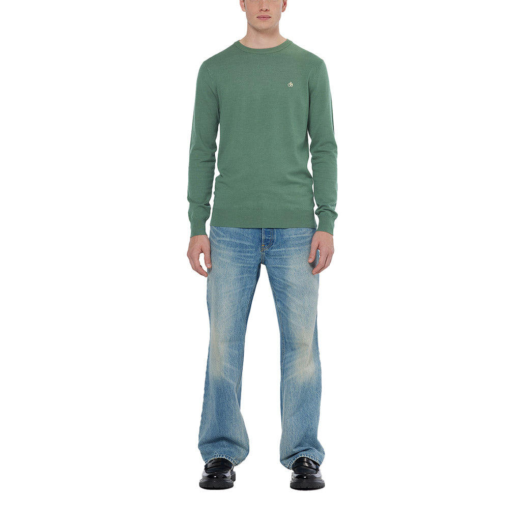 Viscose pullover Sage - Scotch & Soda - Collector Store