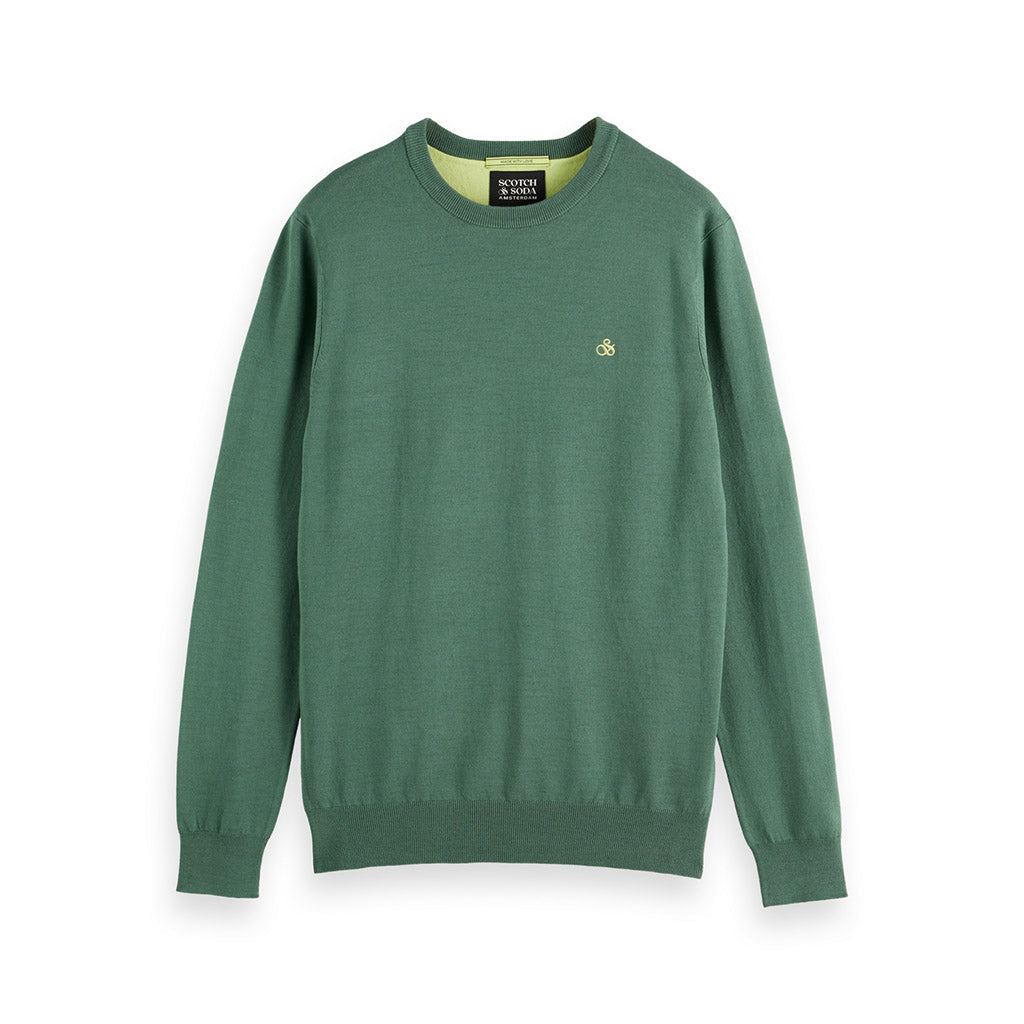 Viscose pullover Sage - Scotch & Soda - Collector Store