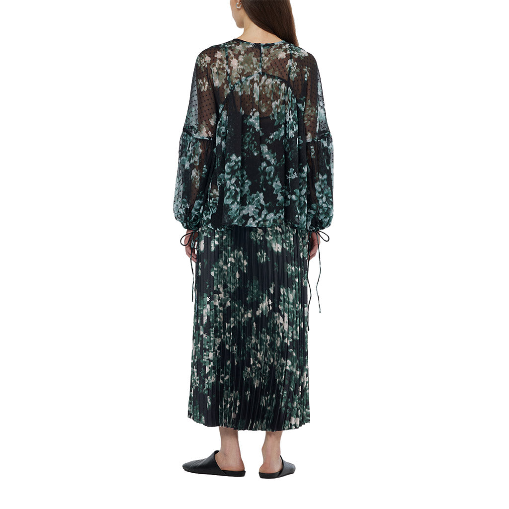 Floral Pleated skirt Nieuw - Scotch & Soda - Collector Store