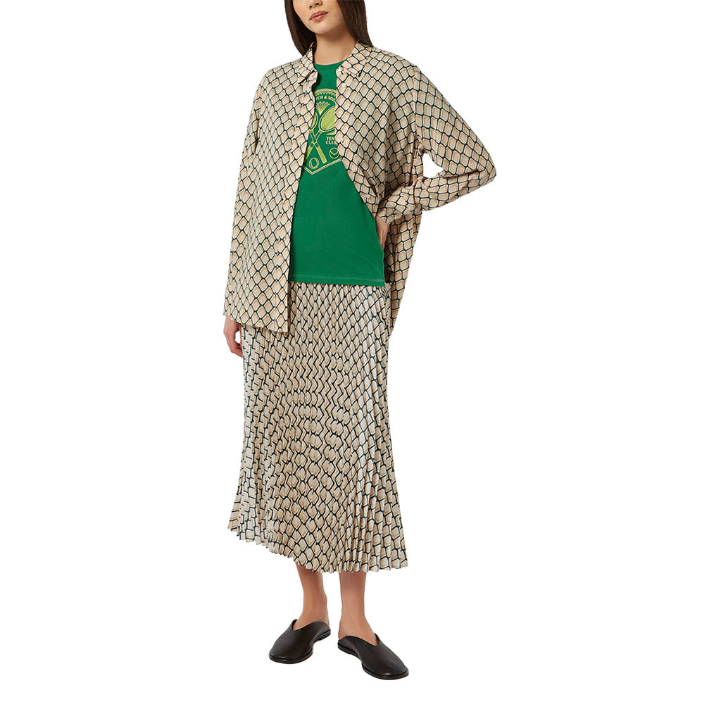 Printed Pleated skirt Net - Scotch & Soda - Collector Store