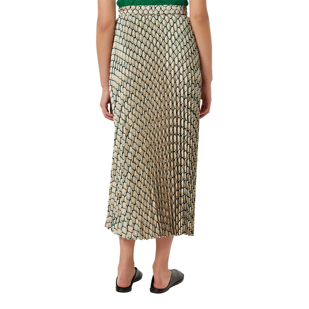 Printed Pleated skirt Net - Scotch & Soda - Collector Store